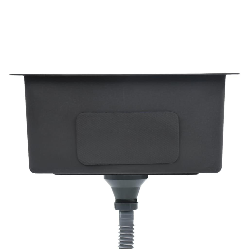 Handmade Kitchen Sink with Strainer Stainless Steel at Set Shop and Smile