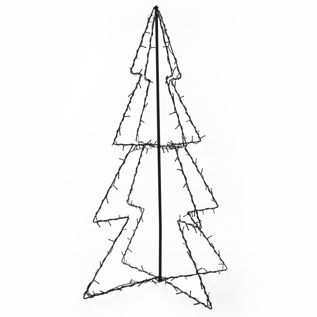 Christmas Cone Tree 160 LEDs Indoor and Outdoor 30.7"x47.2" at Set Shop and Smile