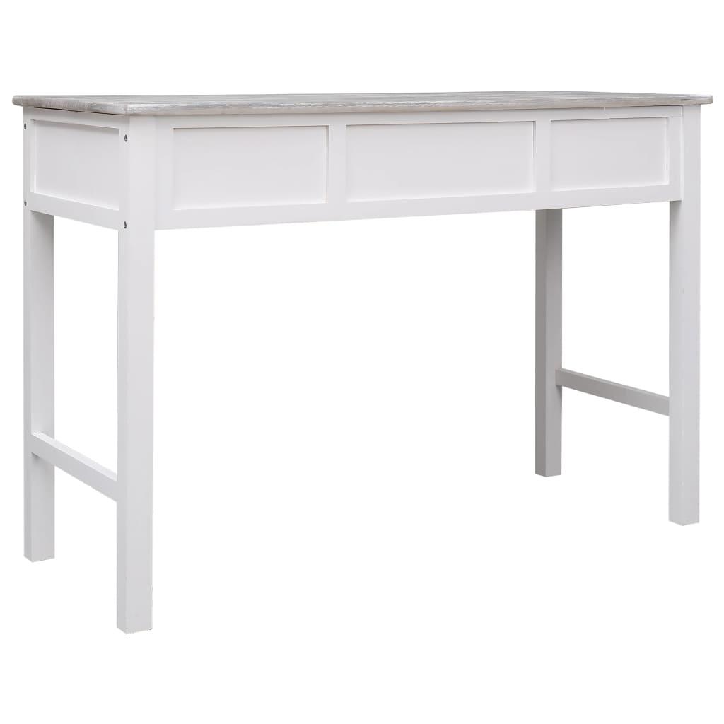 Writing Desk Gray 43.3"x17.7"x29.9" Wood at Set Shop and Smile