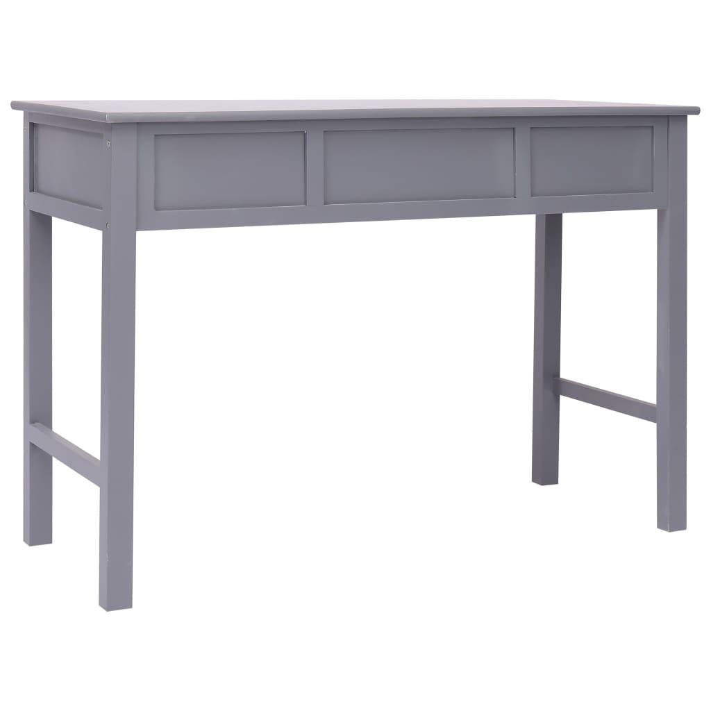 Writing Desk Gray 43.3"x17.7"x29.9" Wood at Set Shop and Smile