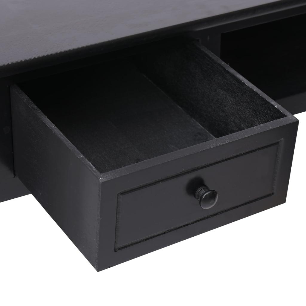 Writing Desk Black 43.3"x17.7"x29.9" Wood at Set Shop and Smile