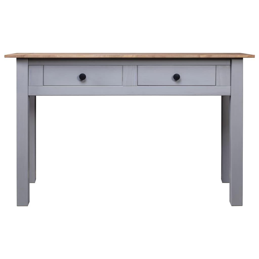 Console Table Gray 43.3"x15.7"x28.3" Solid Pine Wood Panama Range at Set Shop and Smile