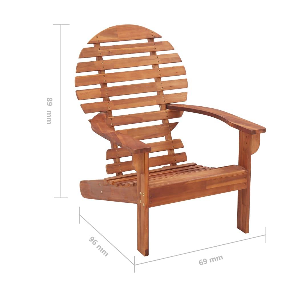 Adirondack Chair Solid Acacia Wood at Set Shop and Smile