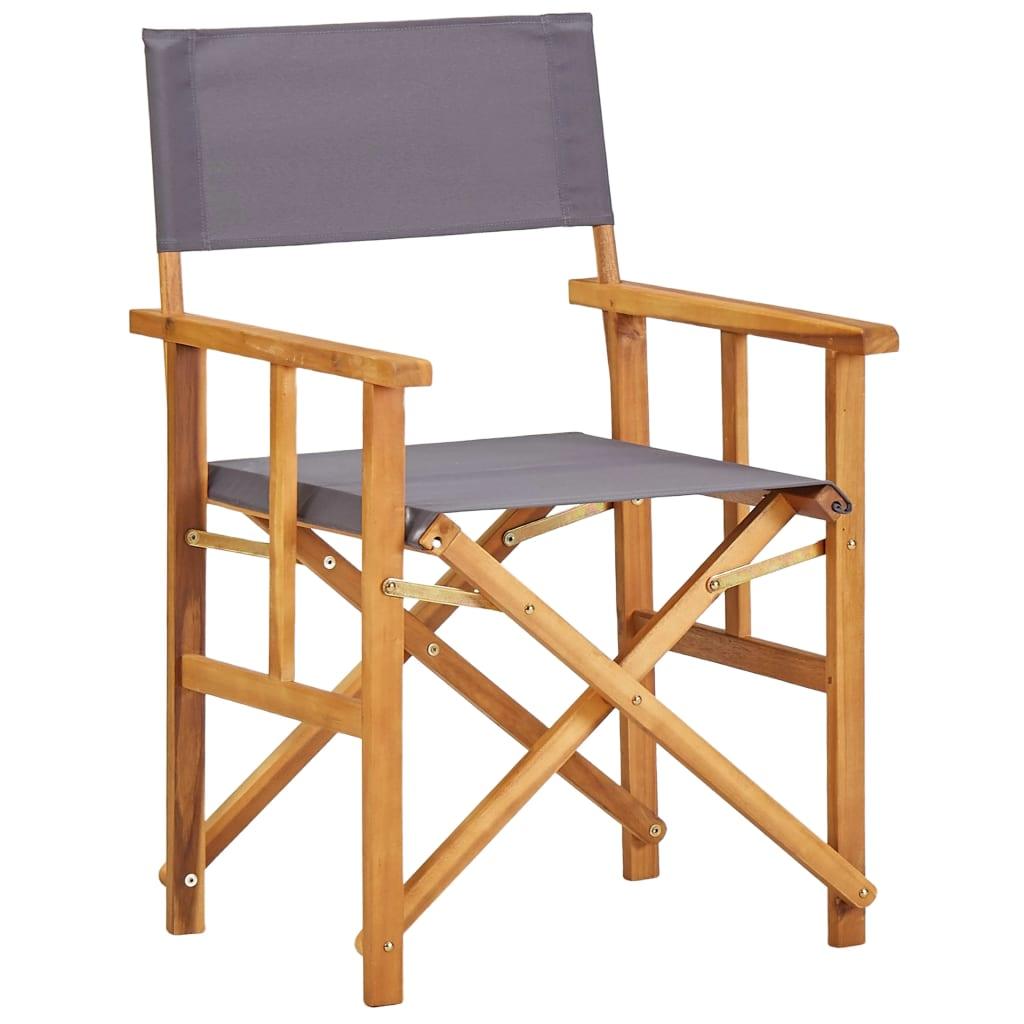 Director's Chairs 2 pcs Solid Acacia Wood at Set Shop and Smile
