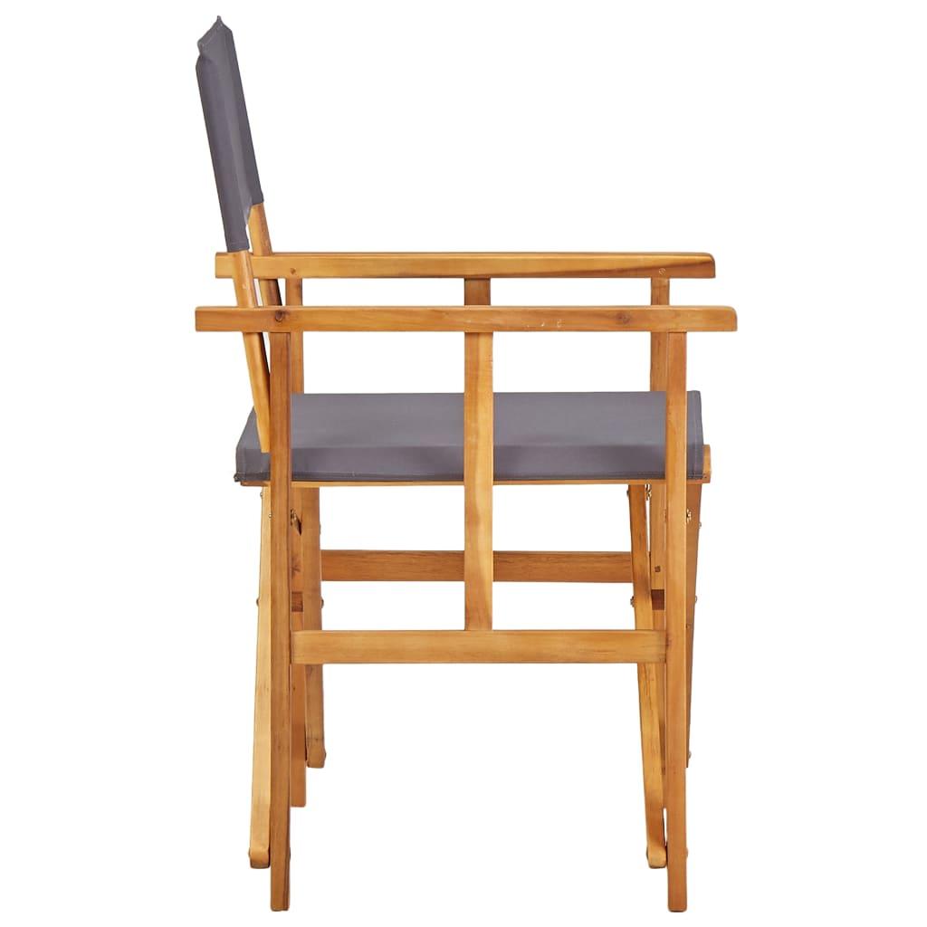 Director's Chairs 2 pcs Solid Acacia Wood at Set Shop and Smile