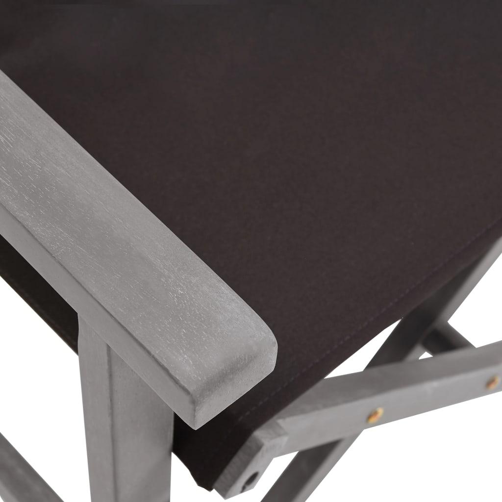 Director's Chairs 2 pcs Solid Acacia Wood at Set Shop and Smile