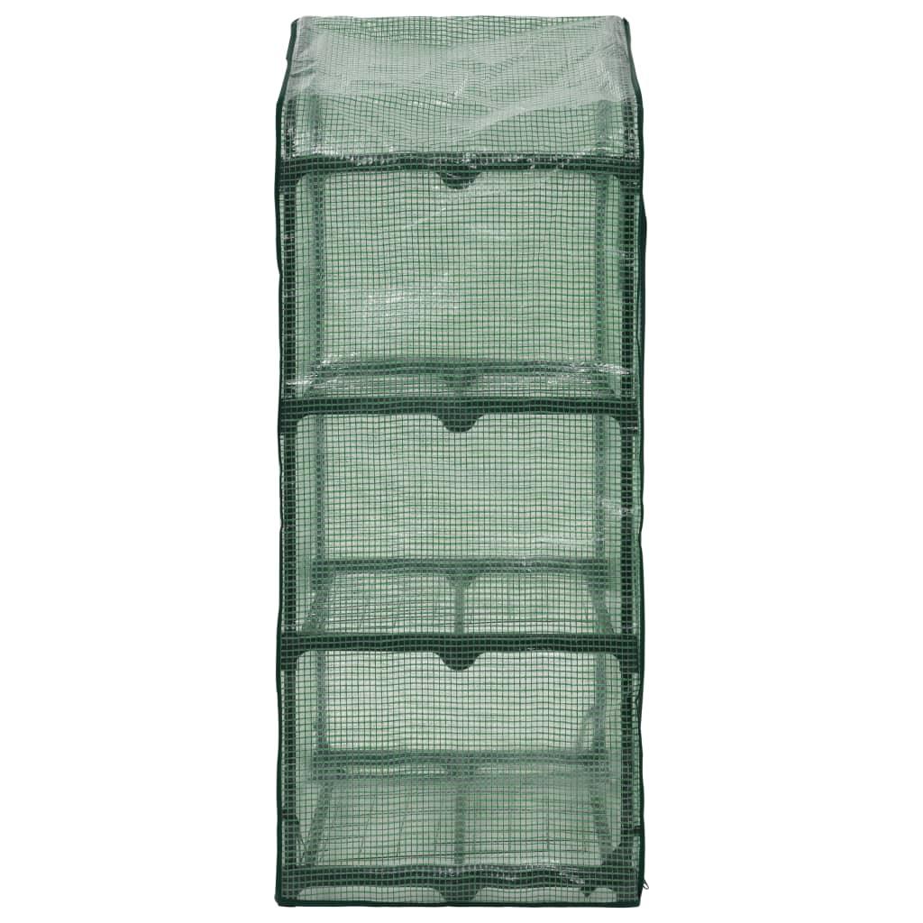 3-Tier Mini Greenhouse 27.2"x19.3"x49.2" at Set Shop and Smile