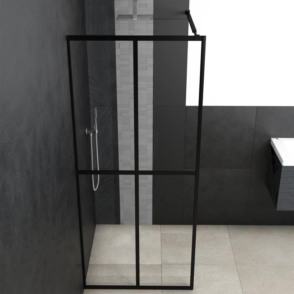 Walk-in Shower Screen Clear Tempered Glass 35.4"x76.8" at Set Shop and Smile