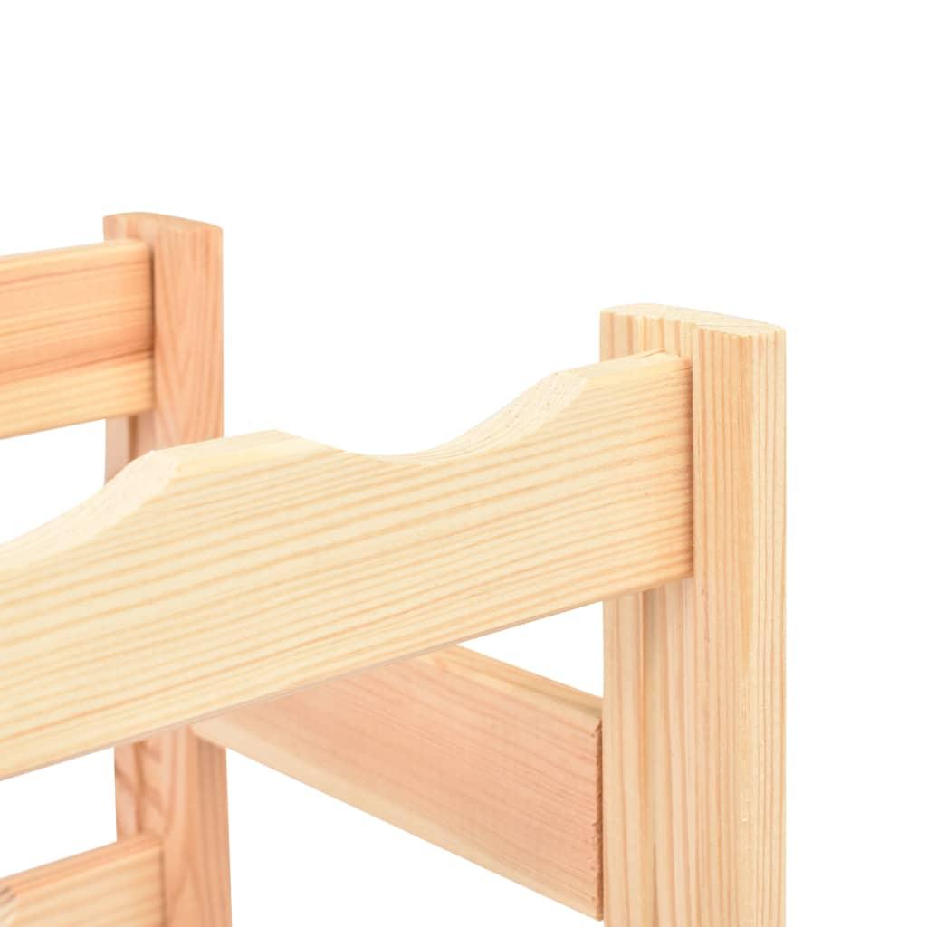 Wine Rack for 20 Bottles Pinewood at Set Shop and Smile