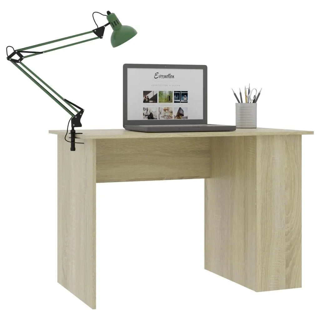 Desk Sonoma Oak 43.3"x23.6"x28.7" Engineered Wood at Set Shop and Smile