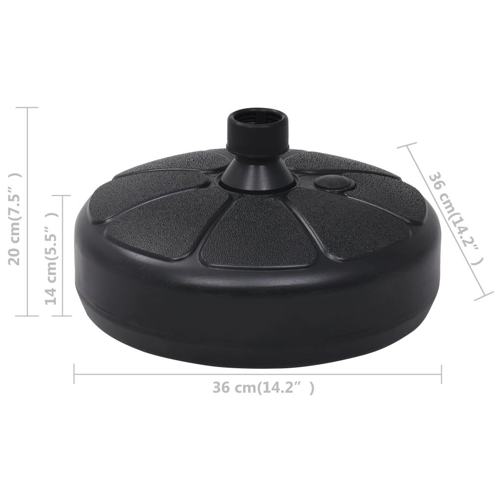 Umbrella Base Sand/Water Filled 4 gal Black at Set Shop and Smile