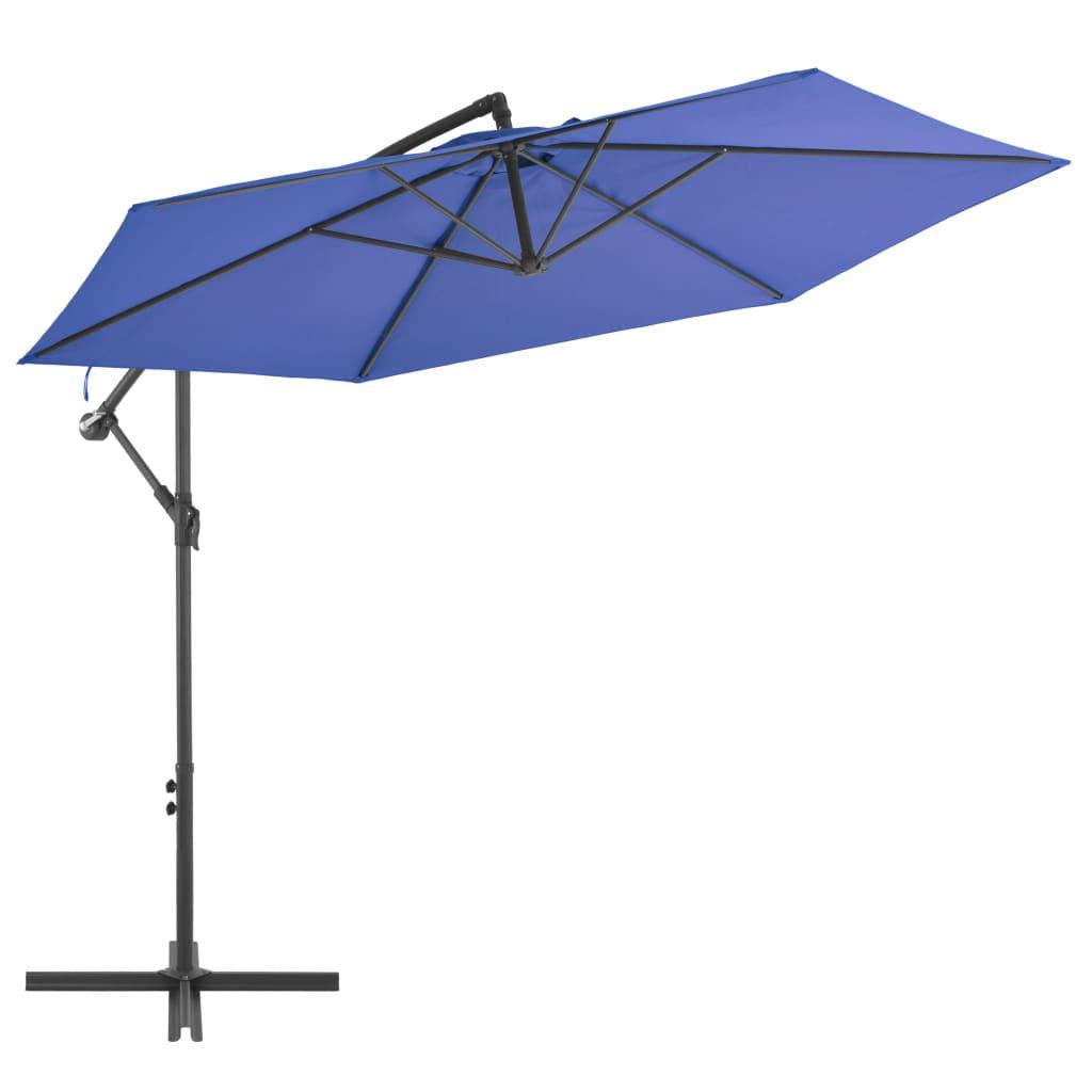 Cantilever Umbrella with Aluminum Pole 118.1" Blue at Set Shop and Smile