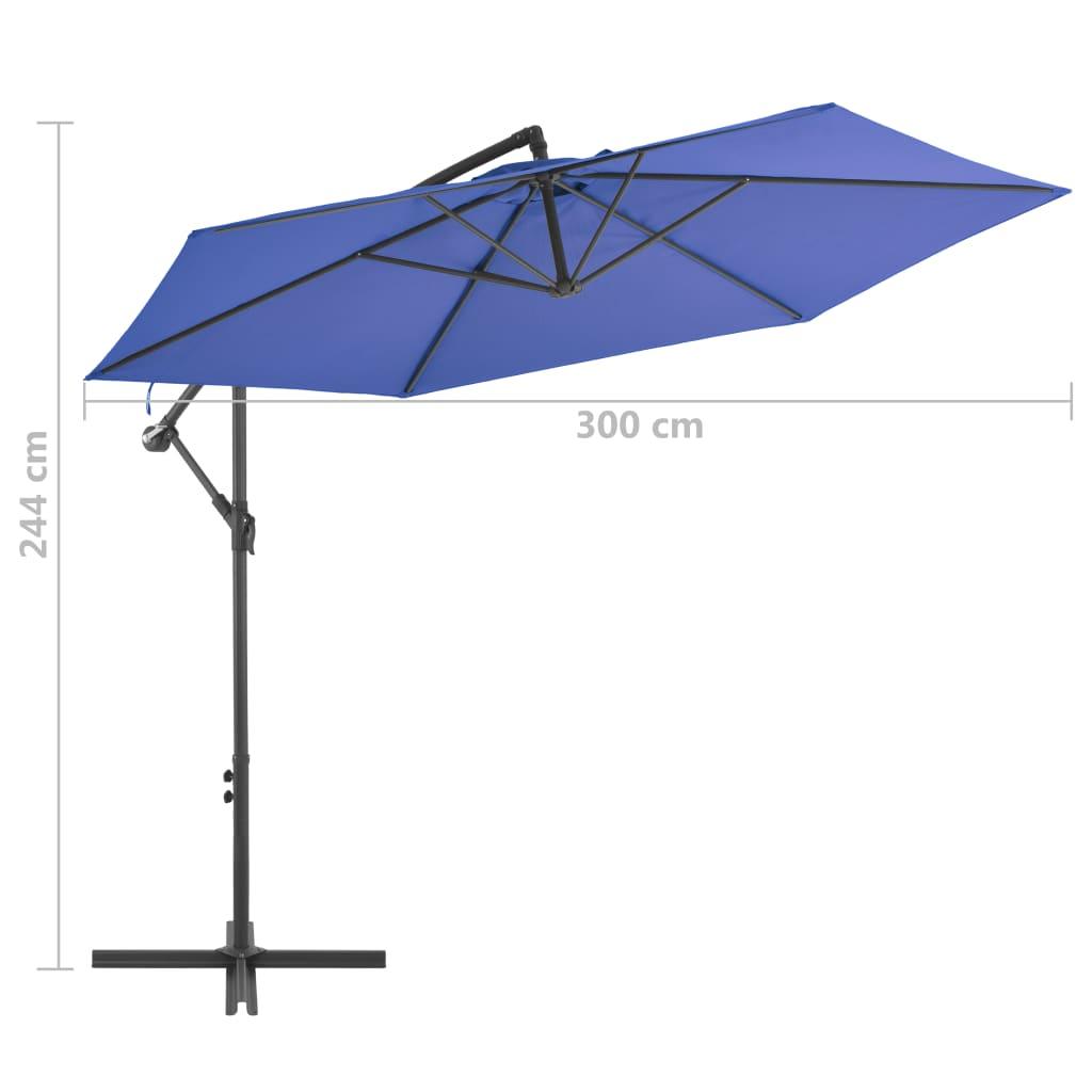 Cantilever Umbrella with Aluminum Pole 118.1" Blue at Set Shop and Smile