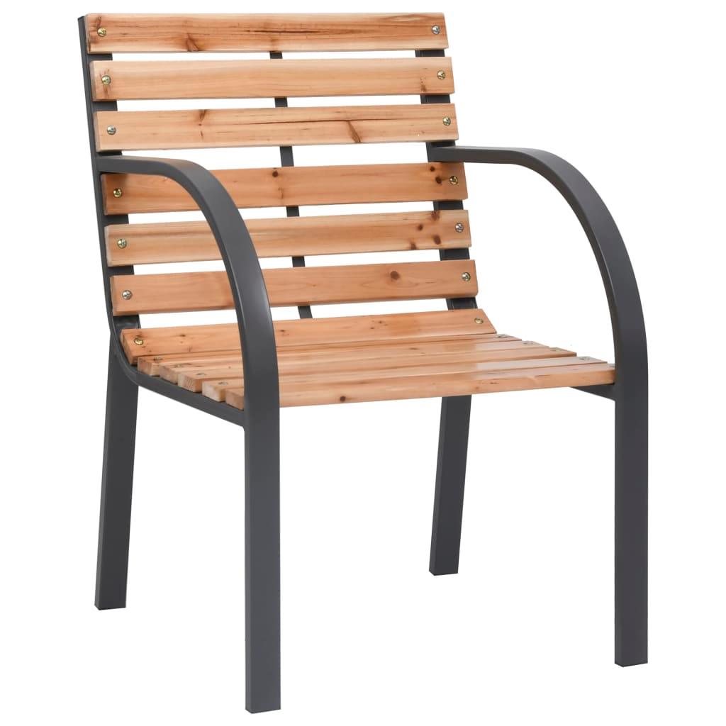 Patio Chairs 2 pcs Wood at Set Shop and Smile