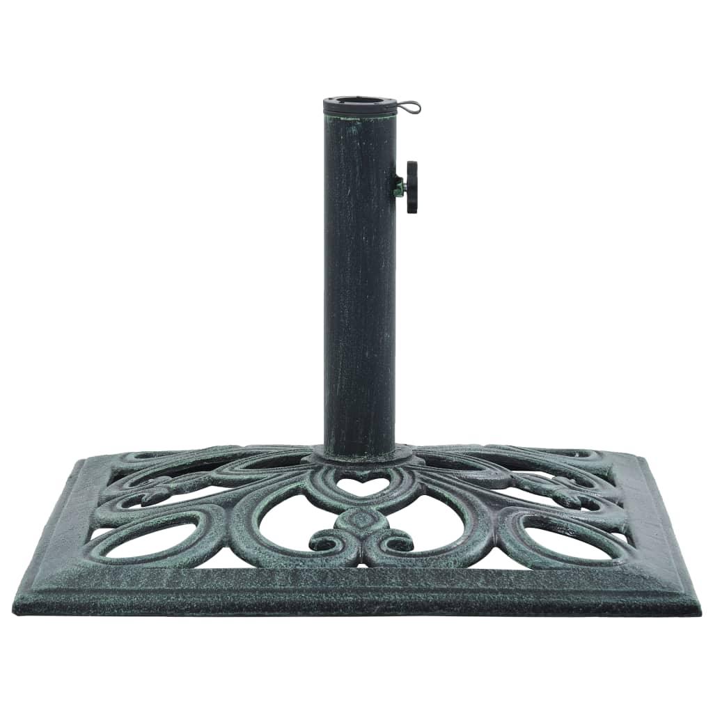 Umbrella Base Green 26.5 lbs 19.3" Cast Iron at Set Shop and Smile