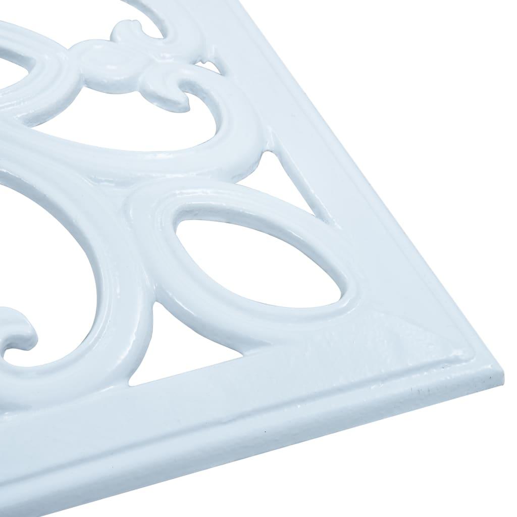 Umbrella Base White 26.5 lbs 19.3" Cast Iron at Set Shop and Smile