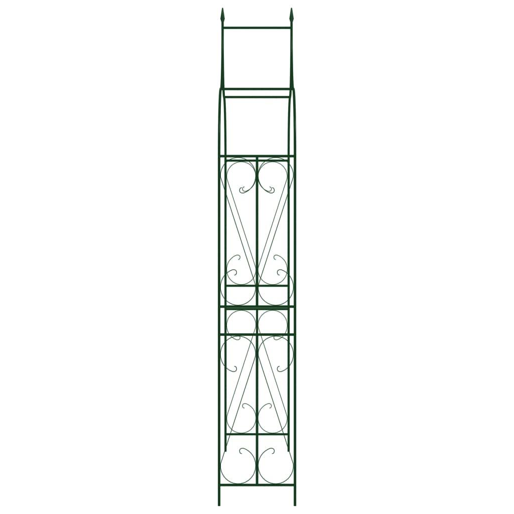 Garden Arch Dark Green 47.2"x15"x101.6" Iron at Set Shop and Smile