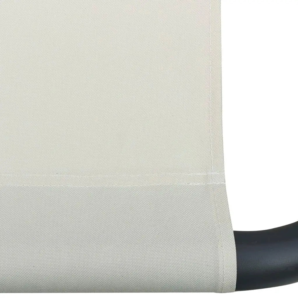 Patio Lounge Bed Fabric Cream at Set Shop and Smile