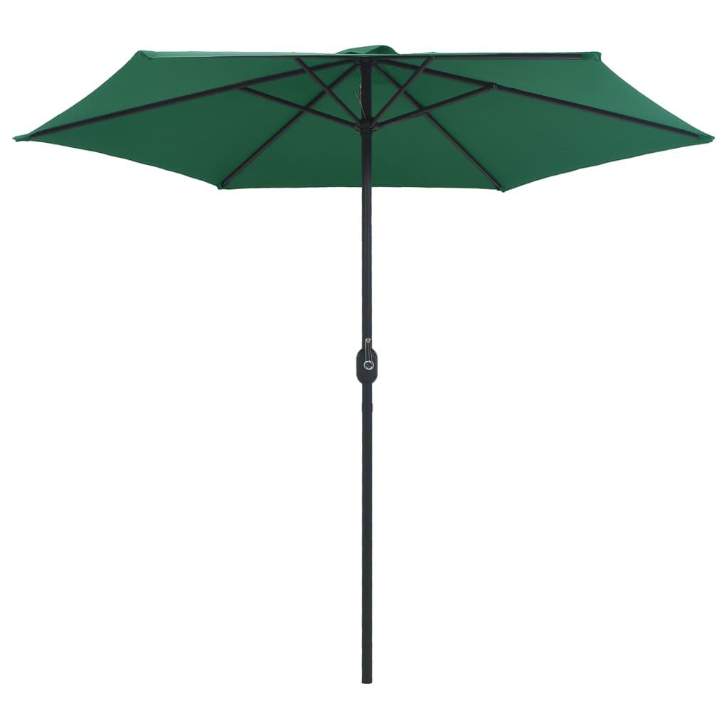 Outdoor Parasol with Aluminum Pole 106.3"x96.9" Green at Set Shop and Smile