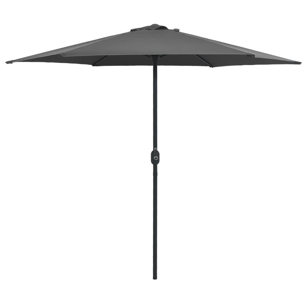 Outdoor Parasol with Aluminum Pole 106.3"x96.9" Anthracite at Set Shop and Smile