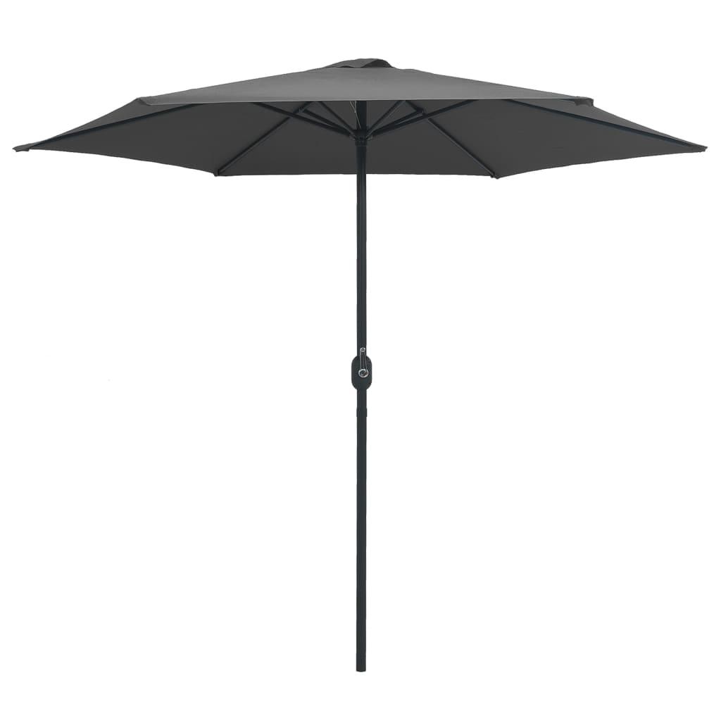 Outdoor Parasol with Aluminum Pole 106.3"x96.9" Anthracite at Set Shop and Smile