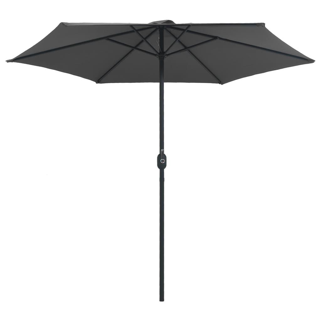 Outdoor Parasol with Aluminum Pole 106.3"x96.9" Anthracite at Set Shop and Smile