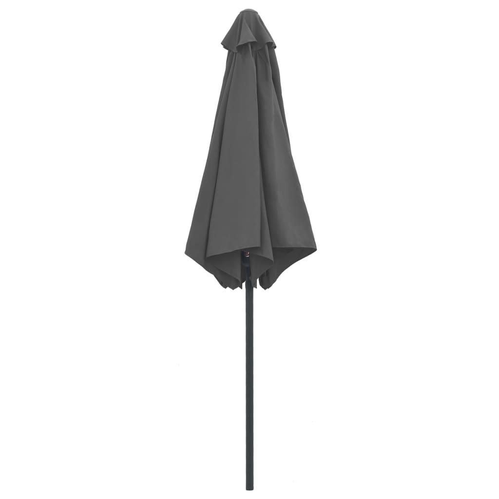 Outdoor Parasol with Aluminum Pole 106.3"x96.9" Anthracite at Set Shop and Smile
