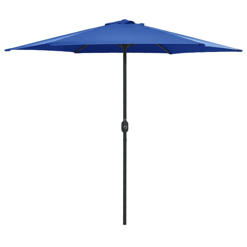 Outdoor Parasol with Aluminum Pole 106.3"x96.9" Azure Blue at Set Shop and Smile