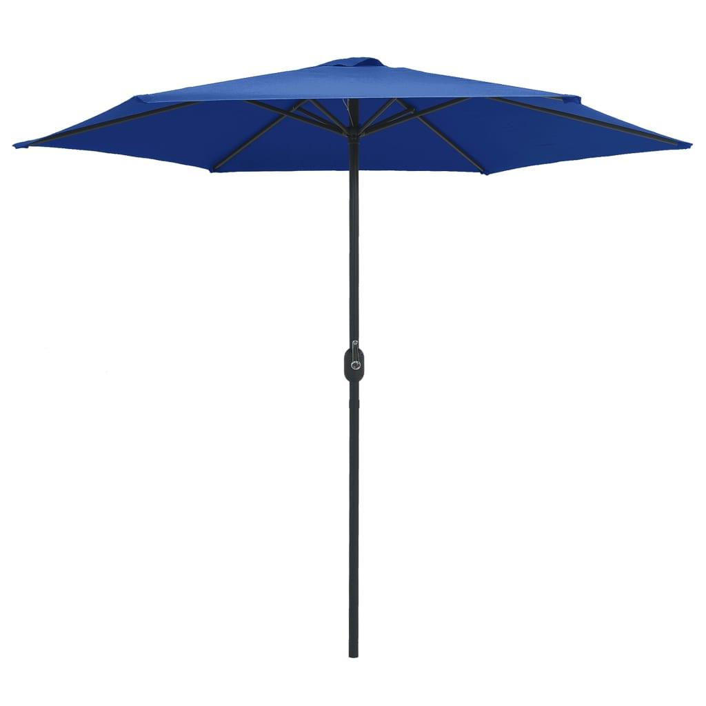Outdoor Parasol with Aluminum Pole 106.3"x96.9" Azure Blue at Set Shop and Smile