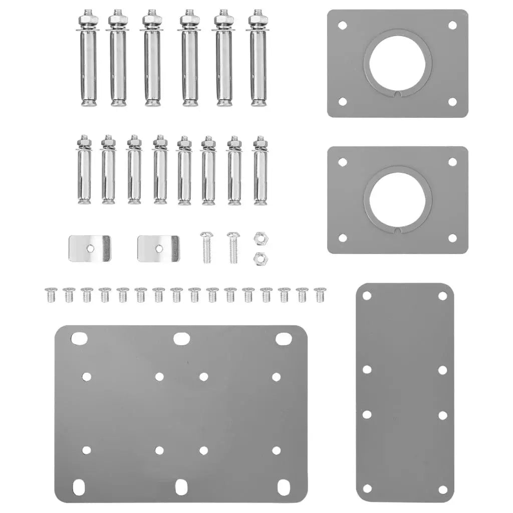 Retractable Side Awning Anthracite 47.2"x236.2" at Set Shop and Smile