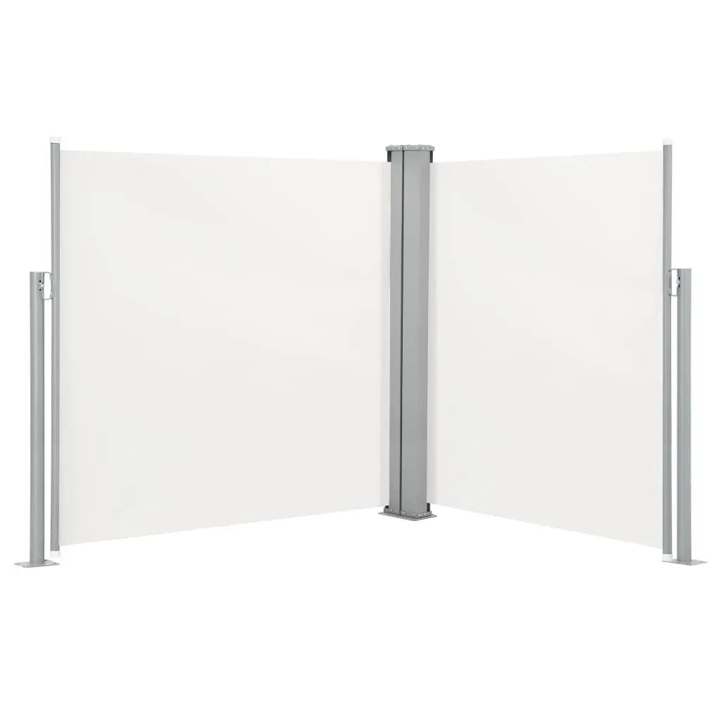 Retractable Side Awning Cream 55.1"x236.2" at Set Shop and Smile