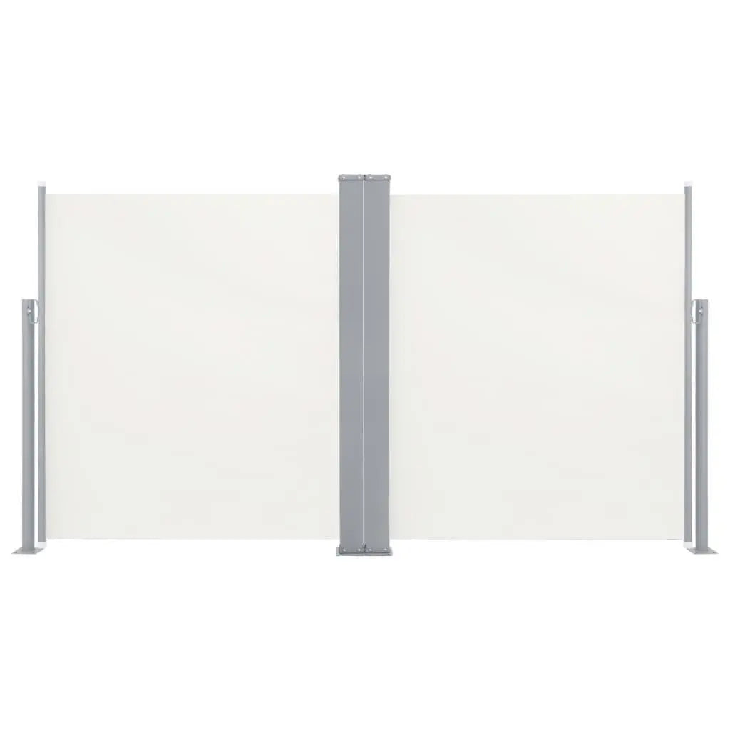 Retractable Side Awning Cream 55.1"x236.2" at Set Shop and Smile