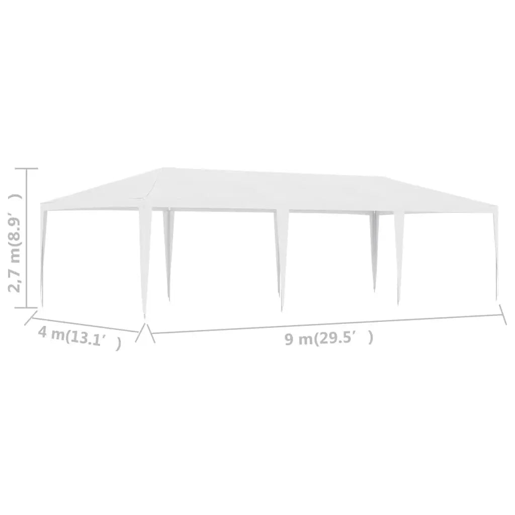 Party Tent 13.1'x29.5' White at Set Shop and Smile