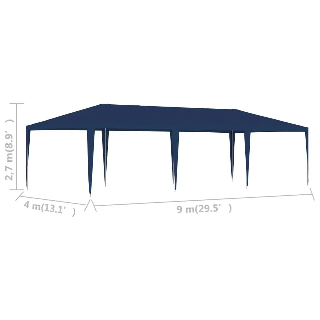 Party Tent 13.1'x29.5' Blue at Set Shop and Smile