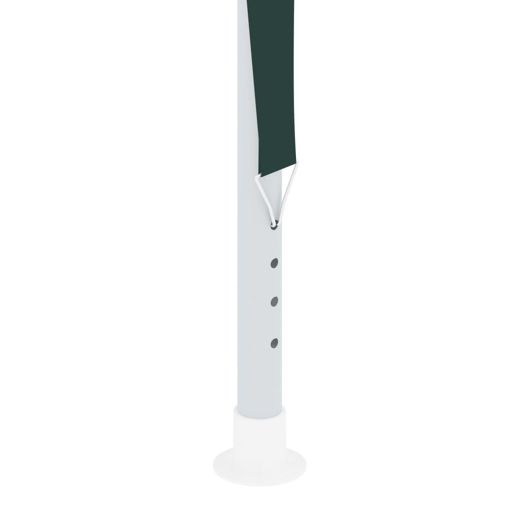 Professional Party Tent with Side Walls 8.2'x8.2' Green 0.3 oz/ft² at Set Shop and Smile