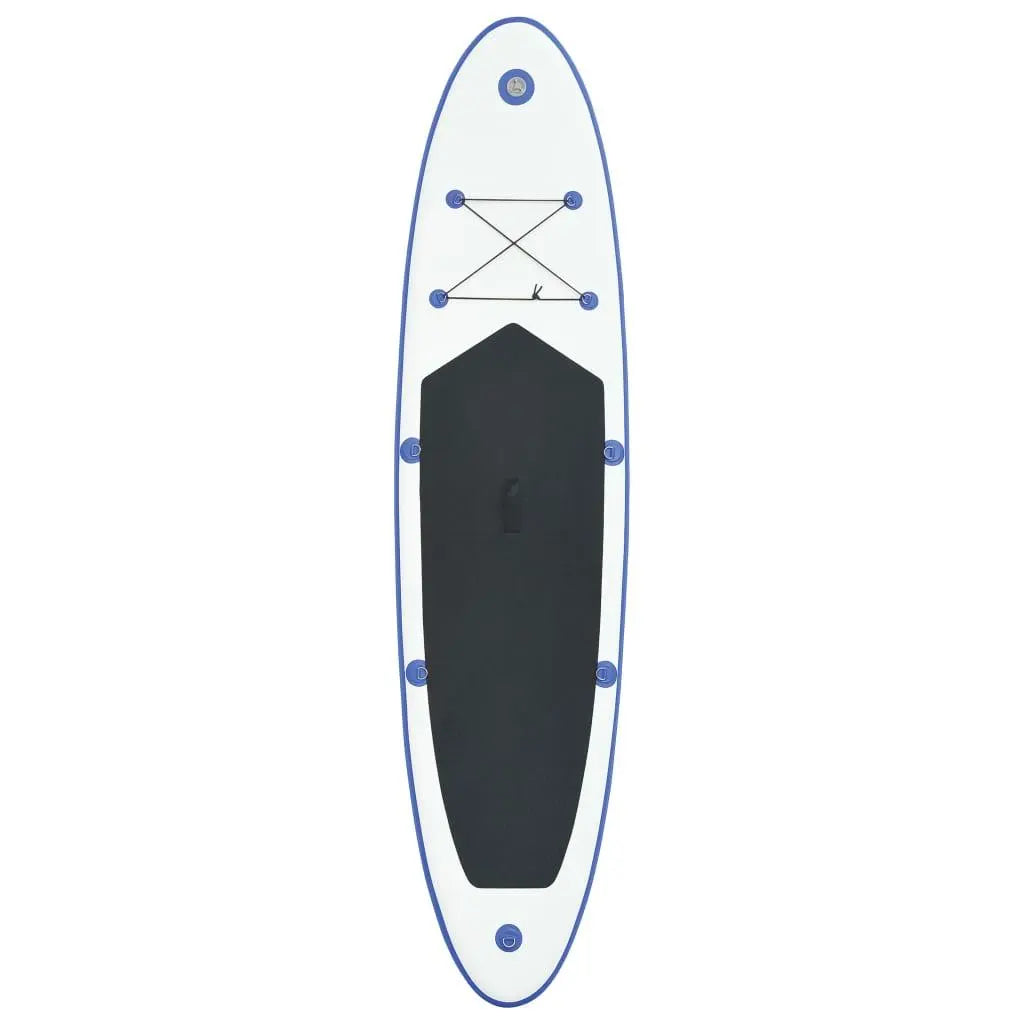 Stand Up Paddle Board Set SUP Surfboard Inflatable Blue and White at Set Shop and Smile