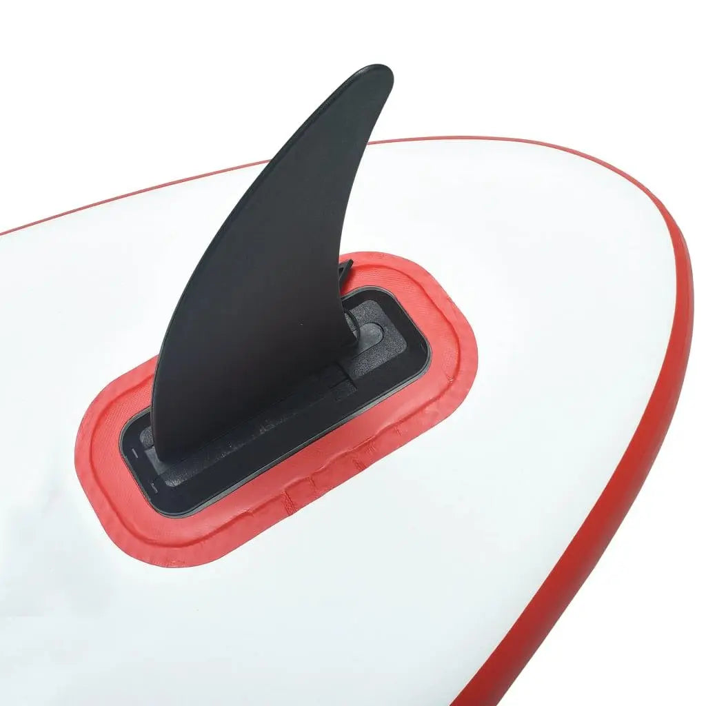 Center Fin for Stand Up Paddle Board 7.2"x8.3" Plastic Black at Set Shop and Smile