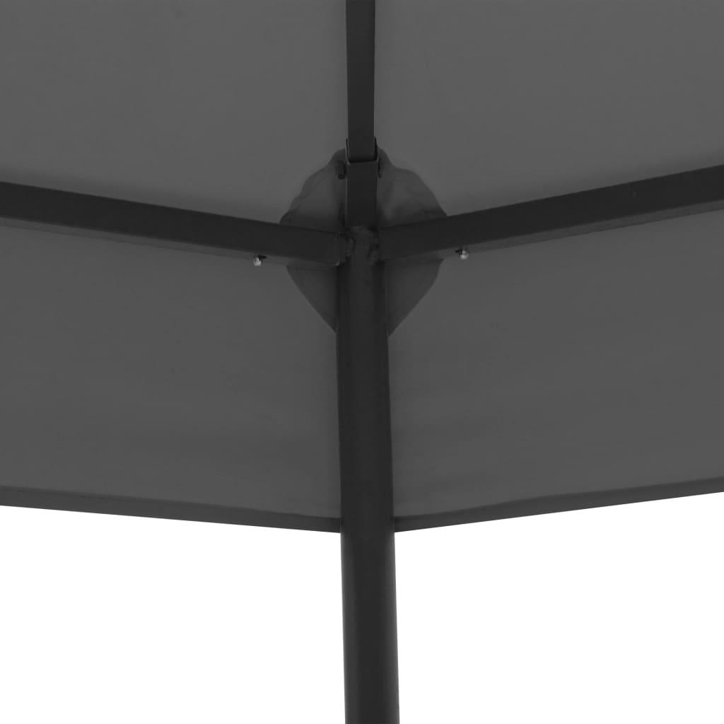 Garden Gazebo 127.2"x108.3"x104.3" Anthracite at Set Shop and Smile