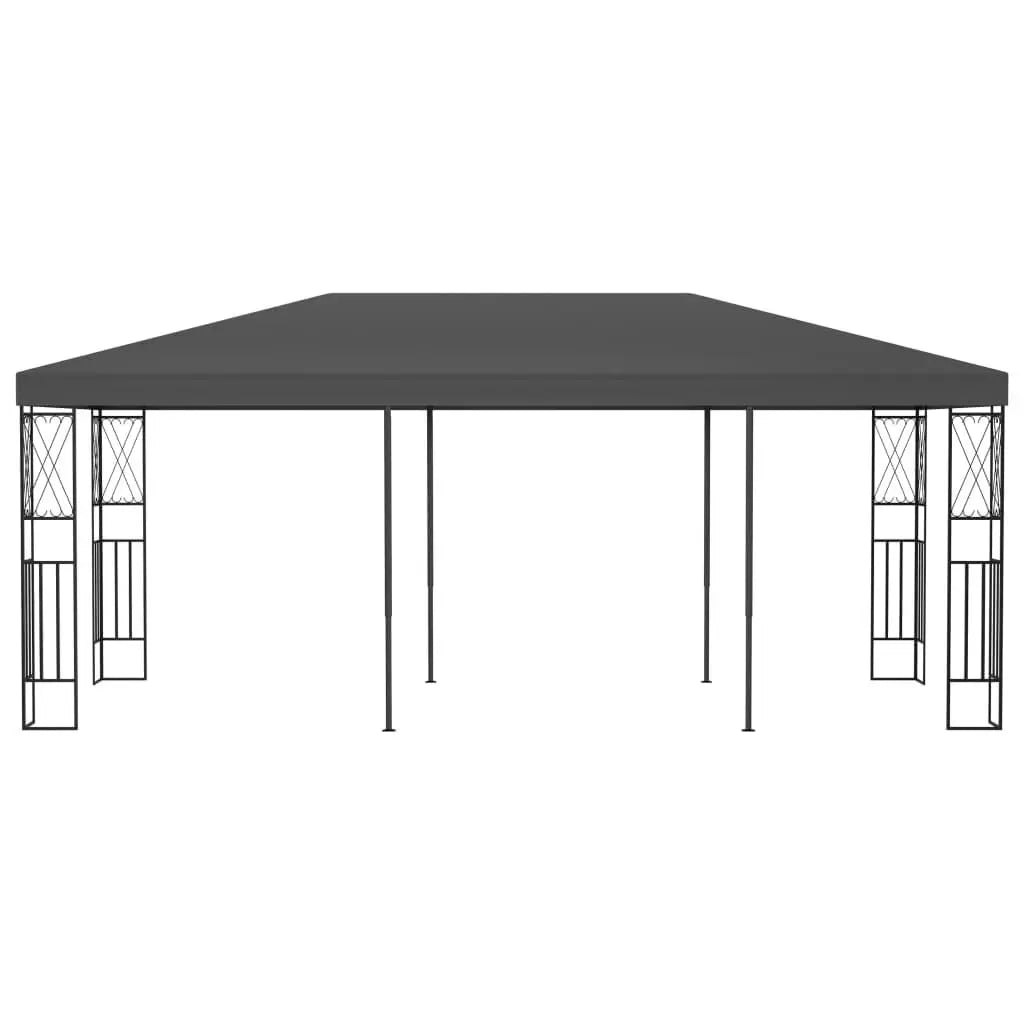 Gazebo 9.8'x19.6' Anthracite Fabric at Set Shop and Smile