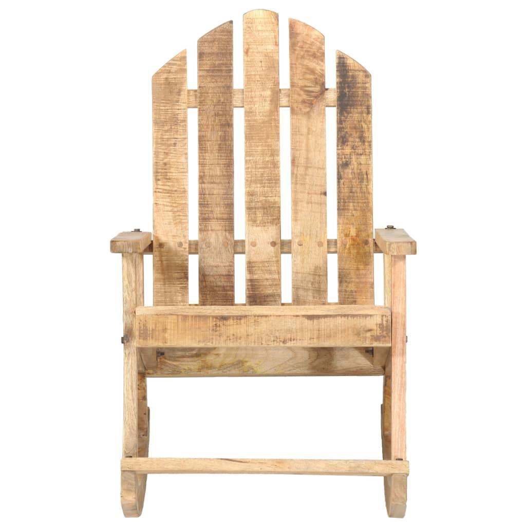 Garden Rocking Chair Solid Mango Wood at Set Shop and Smile