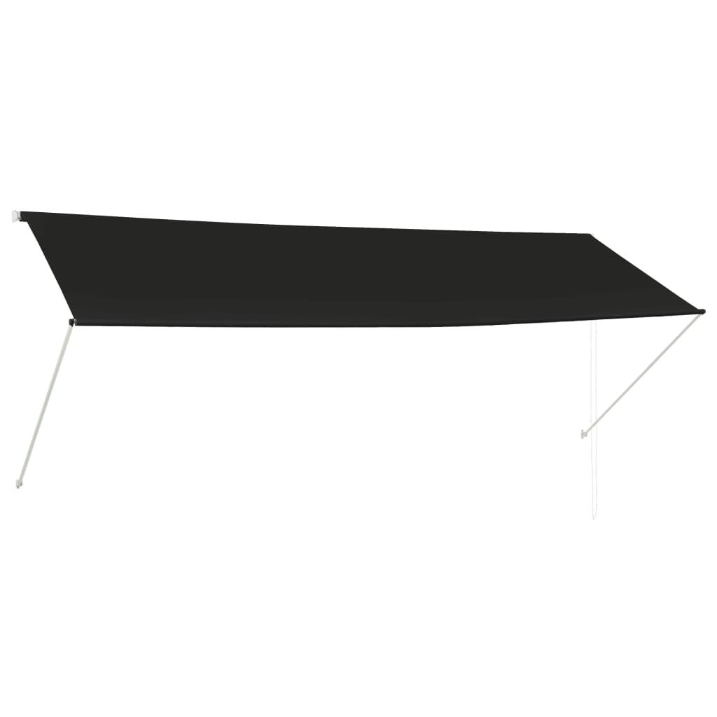 Retractable Awning 137.8"x59.1" Anthracite at Set Shop and Smile