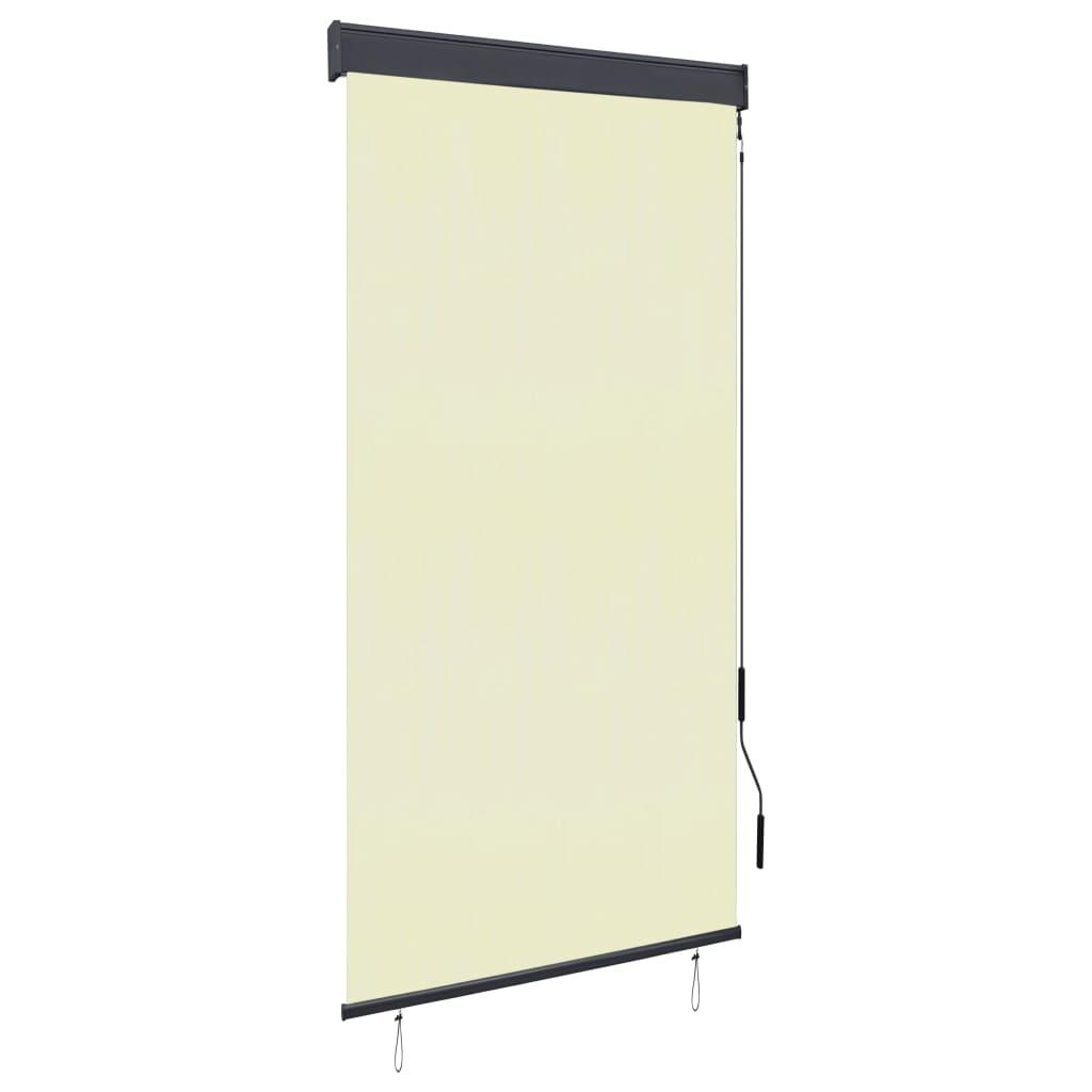 Outdoor Roller Blind 31.5"x98.4" Cream at Set Shop and Smile