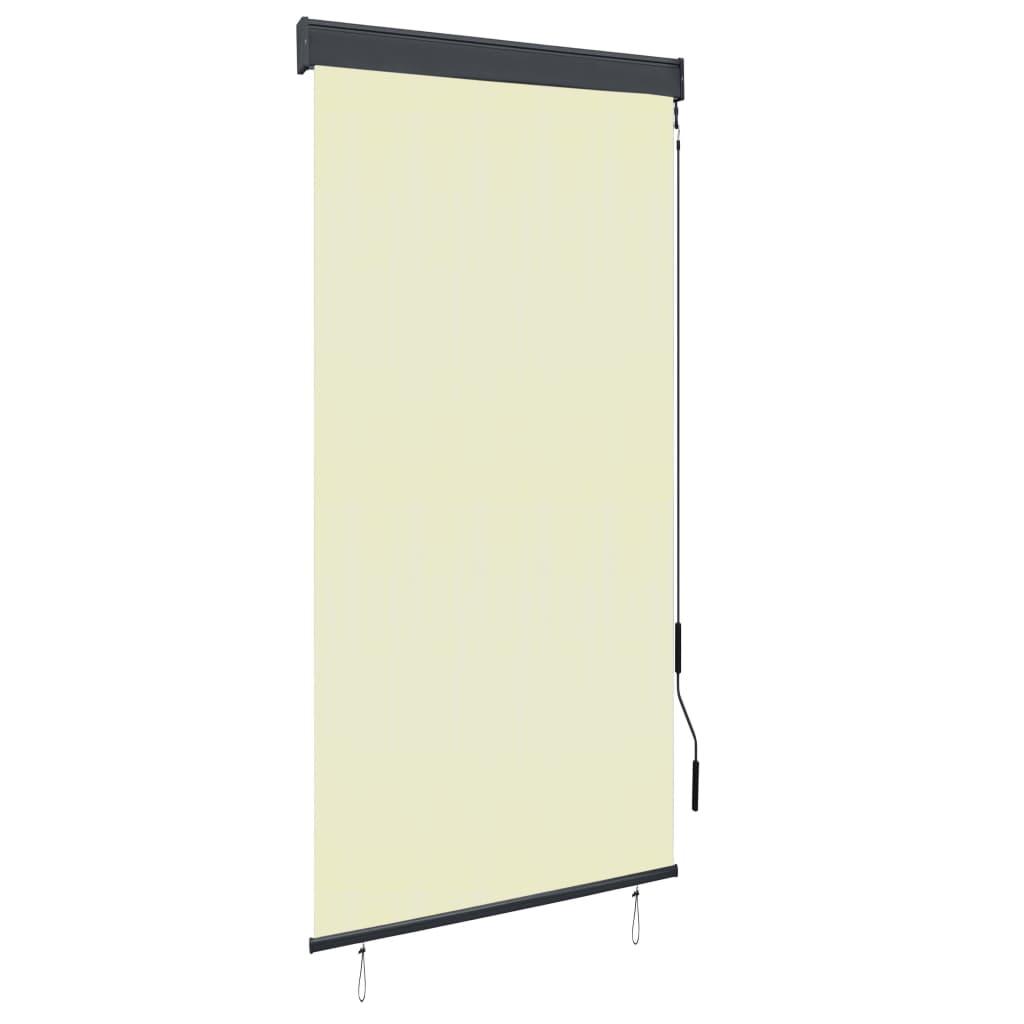 Outdoor Roller Blind 39.4"x98.4" Cream at Set Shop and Smile