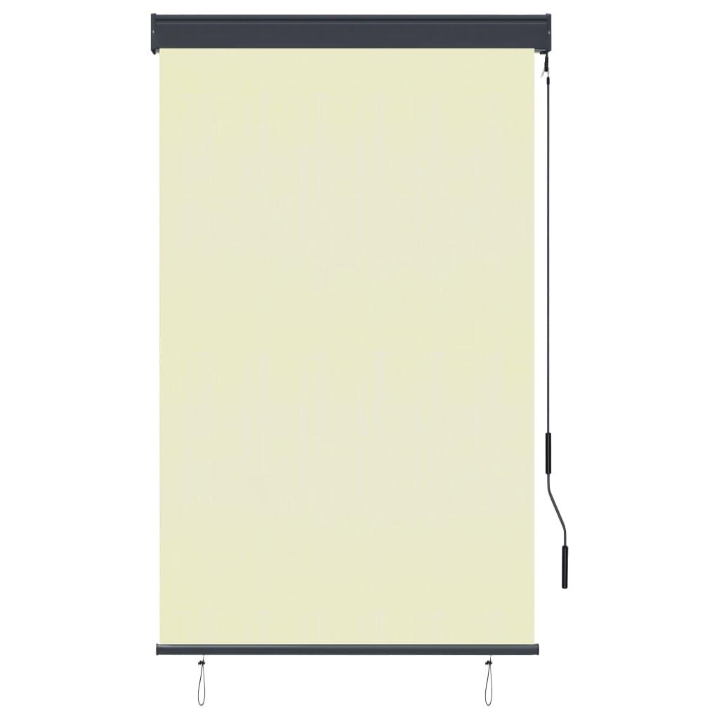 Outdoor Roller Blind 39.4"x98.4" Cream at Set Shop and Smile
