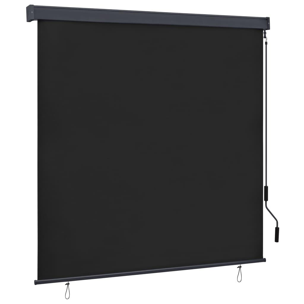Outdoor Roller Blind 63"x98.4" Anthracite at Set Shop and Smile