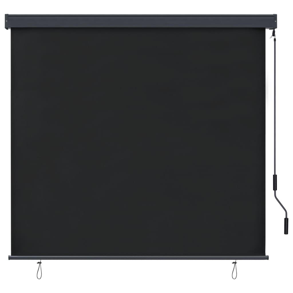 Outdoor Roller Blind 63"x98.4" Anthracite at Set Shop and Smile
