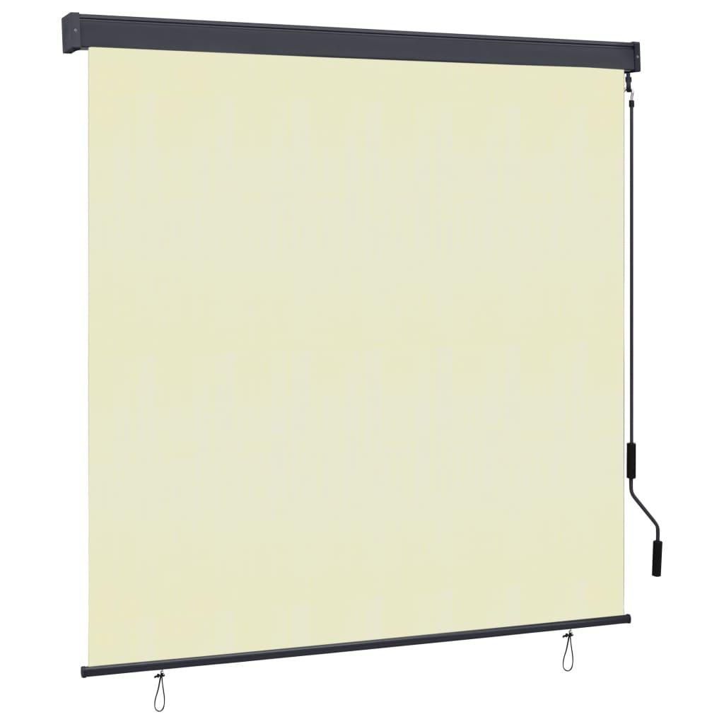 Outdoor Roller Blind 63"x98.4" Cream at Set Shop and Smile