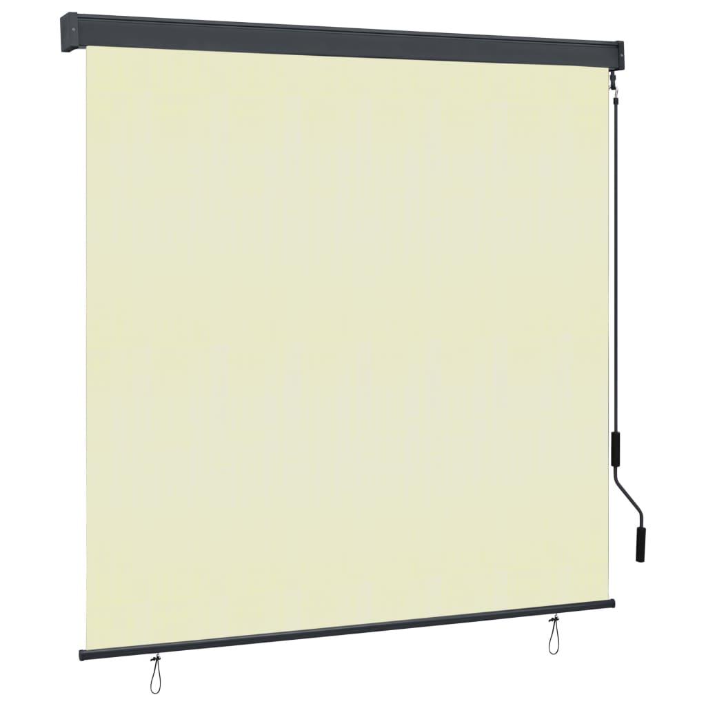 Outdoor Roller Blind 66.9"x98.4" Cream at Set Shop and Smile