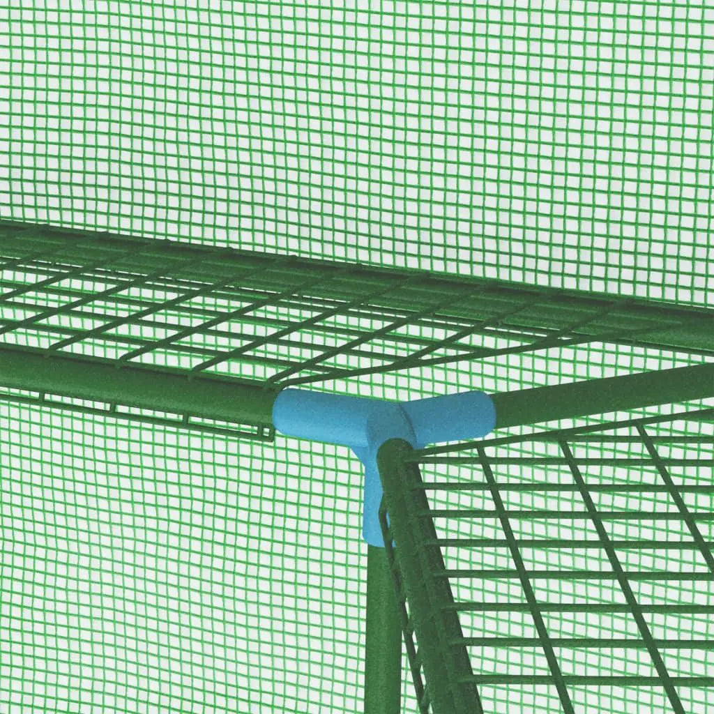 Greenhouse with Shelves Steel 89.4"x87.8" at Set Shop and Smile