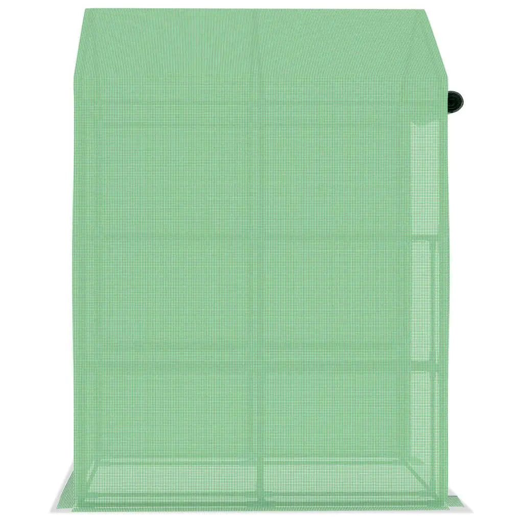 Greenhouse with Shelves Steel 56.3"x56.3"x76.8" at Set Shop and Smile
